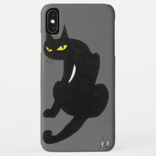 BLACK CAT NINJA Grey Case-Mate iPhone Case