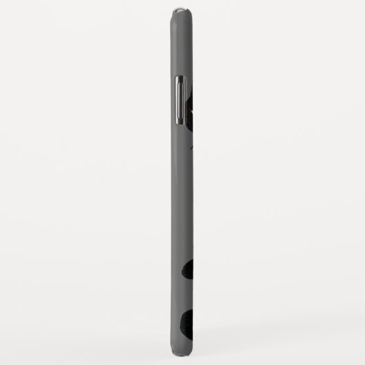 BLACK CAT NINJA Grey Case-Mate iPhone Case (Achterkant/rechts)