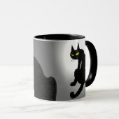 BLACK CAT NINJA Grey Mok (Voorkant rechts)