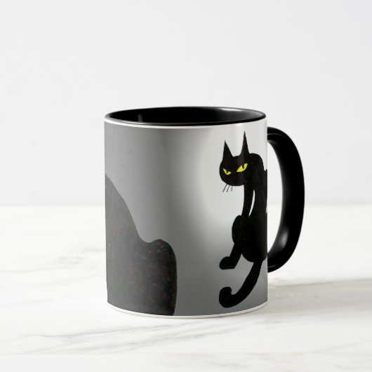 BLACK CAT NINJA Grey Mok (Voorkant rechts)