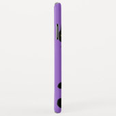 BLACK CAT NINJA Paars Case-Mate iPhone Case (Achterkant/rechts)