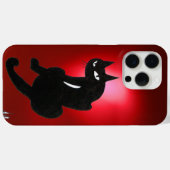 BLACK CAT NINJA Red Case-Mate iPhone Case (Achterkant (horizontaal))