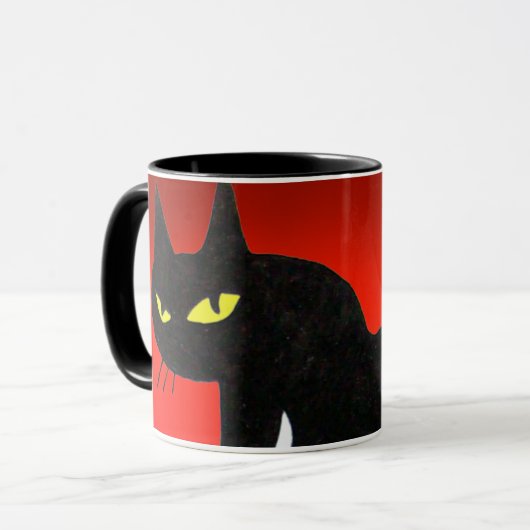 BLACK CAT NINJA Red Mok (Voorkant links)
