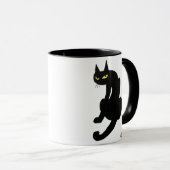 BLACK CAT NINJA White Mok (Voorkant rechts)