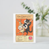 Black Cat No. 2 Briefkaart (Staand voorkant)