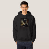 Black Cat Nurse Mac And Cheese Hoodie (Voorkant volledig)