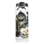 Black Cat On A Jack Thermosbeker (Voorkant)