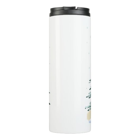 Black Cat On A Jack Thermosbeker (Achterkant)