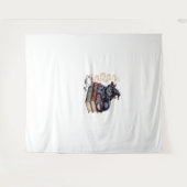 Black Cat op Spell Books Classic T-shirt Wandkleed (Voorkant (horizontaal))