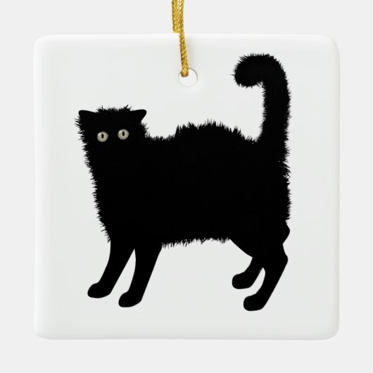 Black Cat Ornament (Voorkant)