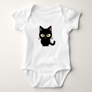 Black Cat outfit voor zuigelingen Romper