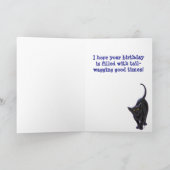 Black Cat Party Center Kaart (Binnen)