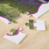 Black Cat Party Center Legpuzzel (Zijkant)