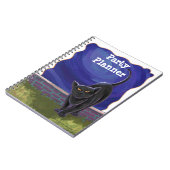 Black Cat Party Center Notitieboek (Linkerzijde)