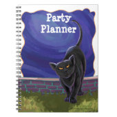 Black Cat Party Center Notitieboek (Voorkant)
