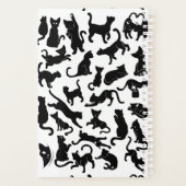 Black Cat Pattern Planner (Achterkant)