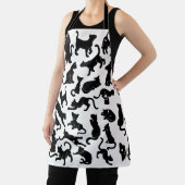 Black Cat Pattern Schort (Insitu)