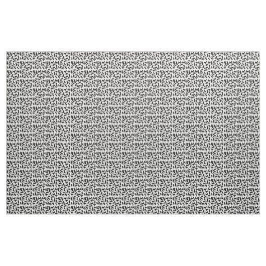 Black Cat Pattern Stof (Yard (91,4 cm))