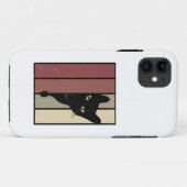 Black Cat Peking Case-Mate iPhone Case (Achterkant (horizontaal))
