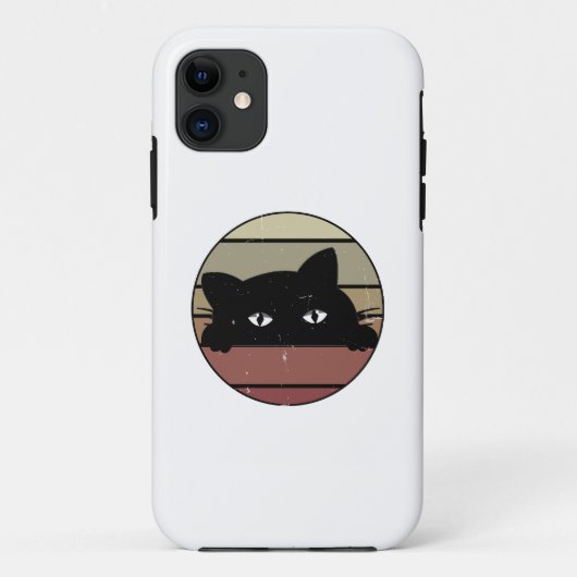 Black Cat Peking Case-Mate iPhone Case (Achterkant)
