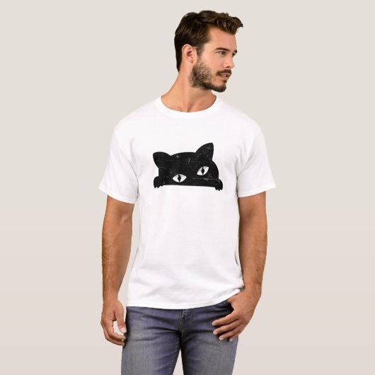 Black Cat Peking T-shirt (Voorkant volledig)