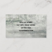 Black Cat Pet Care Visitekaartje (Achterkant)