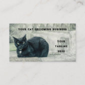 Black Cat Pet Care Visitekaartje (Voorkant)