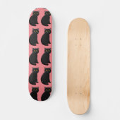 BLACK CAT PINK SKATEBOARDS (Voorkant)