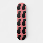 BLACK CAT PINK SKATEBOARDS (Voorkant)