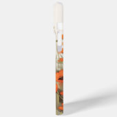 Black Cat Poppy Meadow Case-Mate iPhone Case (Achterkant / Links)