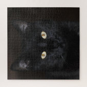 Black Cat Portrait Legpuzzel (Verticaal)
