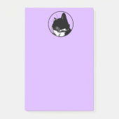 Black Cat Post-It Notes (Voorkant)