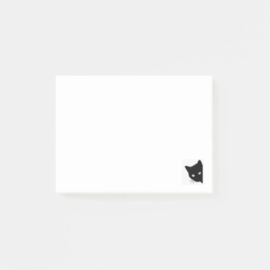 Black Cat Post-notities Post-it® Notes (Voorkant)