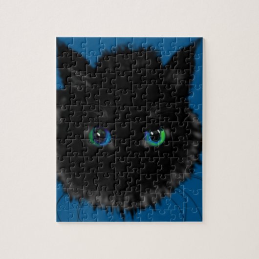 Black Cat Puzzle Legpuzzel (Verticaal)