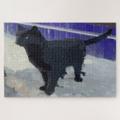 Black Cat Puzzle Legpuzzel (Horizontaal)