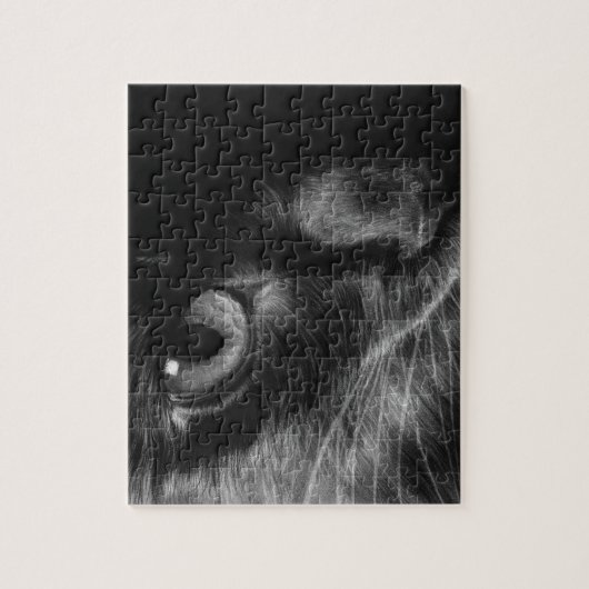 Black Cat Puzzle Legpuzzel (Verticaal)
