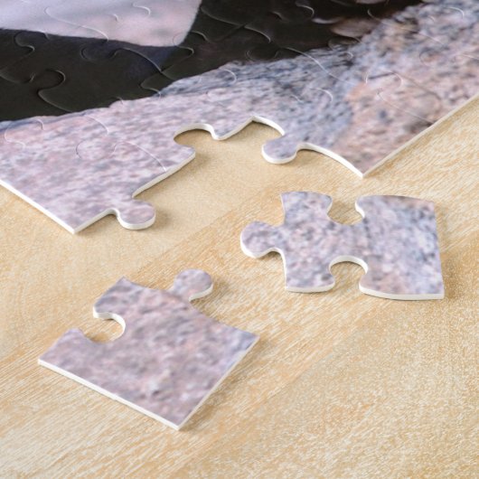 Black Cat Puzzle Legpuzzel (Zijkant)