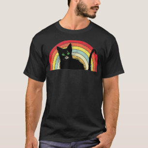 Black Cat Rainbow Kitten Surprise Merchandise voor T-shirt