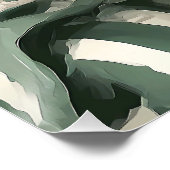 Black Cat reading book in bed Perfect Poster (Hoek)