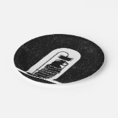 Black Cat Reading Shakespeare Plays Papieren Bordje (Gekanteld)