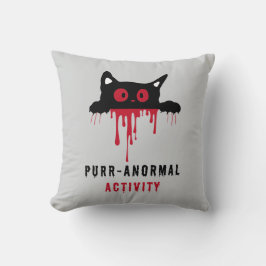 Black Cat & Red Blood Spint-anormal Activity Gift Kussen