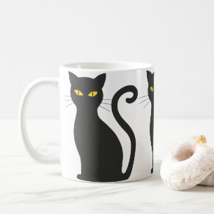 Black Cat Schattige Koffiemok
