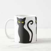 Black Cat Schattige Koffiemok (Links)