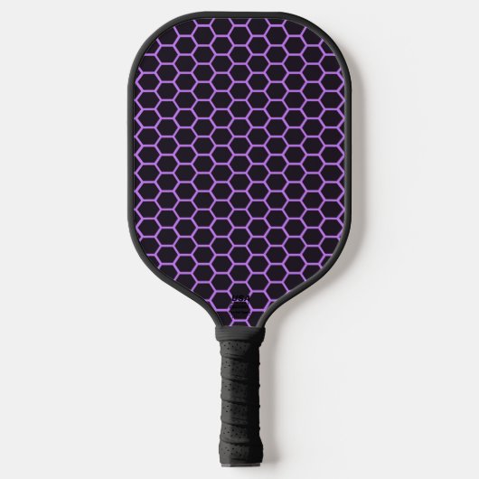 Black Cat Serious Look Make My Day Pickleball Paddle (Voorkant)