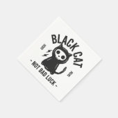 Black cat servet (Hoek)