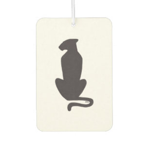 Black Cat Silhouette auto luchtverfrisser