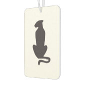 Black Cat Silhouette auto luchtverfrisser (Links)