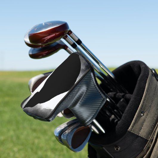 Black Cat Silhouette Golfheadcover (Insitu)