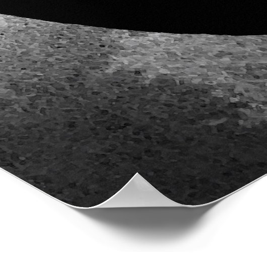 Black Cat Silhouette Poster (Hoek)