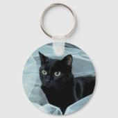 Black Cat Sleutelhanger (Voorkant)